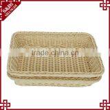 PE Rattan Crafts Supermarket Display Basket for Fruit and Vegetable thumbnail-4