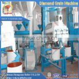 Fully Automatic White Maize Corn Grinding Mill Machine for Sale thumbnail-1