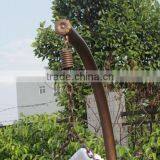 Outdoor Furniture Wicker Double Rattan Hanging Chair thumbnail-5