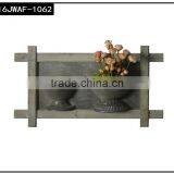 Antique Country Design Verticle Wall Hanging Planter thumbnail-3