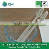 100% Compostable PLA Hotel Toothbrush and Toothpaste Combined thumbnail-1