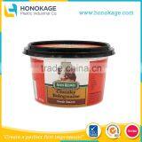 Plastic Sauce Container With IML,Jam Cups With Lid,Custom Logo Jam Tub. thumbnail-1
