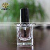 Custom Sauqre 10ml Nail Polish Glass Bottle With With Brush Cap thumbnail-1