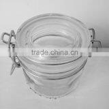 Mini Round Sealed Transparent 200ml Clip Top Jar thumbnail-2