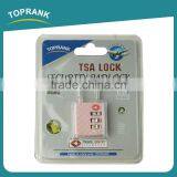Toprank High Quality 3 Digits Plastic Security Combination Lock Portable TSA Luggage Lock thumbnail-2