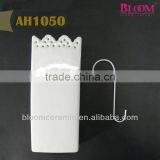 Ceramic Hanging Humidifier With Metal "S" Hook thumbnail-1