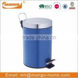 Unique Colored Metal Foot Pedal Trash Can thumbnail-3