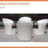 Outdoor Furniture General Use and Garden Set Specific Use Rattan Outdoor Round Table Set thumbnail-2
