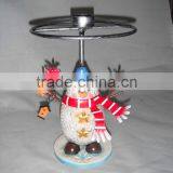 Speicial Design Handmade Snowman Candle Holder Indoor Decoration Metal Handicraft thumbnail-1