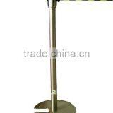 Stainless Steeel Stanchion With Warning Belt thumbnail-1