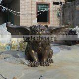 Home Garden Resin Craft Fiberglass Fly Lion Sculpture thumbnail-3
