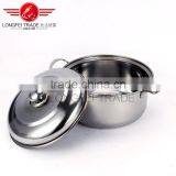2016 5pcs Multi-purpose Stainless Steel Casserole Set Cooking Pot Cookware Set thumbnail-4