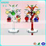 Hot Colorful Crystal Apple Tree Wedding Souvenirs With 18 Apples thumbnail-4