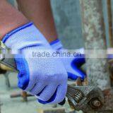 Nmsafety 10 Gauge Liner Blue Latex Coated Abrasion Resistant Latex Working Gloves thumbnail-1