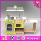 2016 New Design Home Play Wooden Play Kitchens for Toddlers W10C249 thumbnail-2