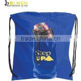 Bottle Polyester Drawstring Bag for Sport thumbnail-1