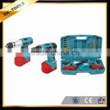 2014 New China Wholesale Supplier Power Tool Manufacturer 18v Electric Twin Drill Set