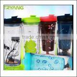 Hot New Products Eco Friendly pp Travel Reusable Double Wall Plastic Coffee Mug Cup,custom Plastic Coffee Mug Cups With Cover thumbnail-2