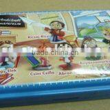 Two Layers Tin Pencil Case, Pencil Tin Box thumbnail-1