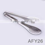 AFY26 Wholesale Kitchen and Barbecue Grill Stainless Steel Food Tong thumbnail-3