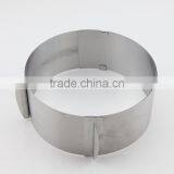 Adjustable Setting Ring Stainless Steel Bakeware Mousse Cake Baking Mold thumbnail-4