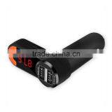 Wireless Bluetooth Car Kit With Portable Dual USB Car Charger Hands Free MP3 Player FM Transmitter thumbnail-3