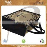 Highly Fashionable & Latest Trendy Design Jute Shopping Bags With Overall Print thumbnail-3