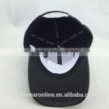 Custom Fashion Leather Baseball Cap With 3d Embroidery thumbnail-3