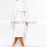Trendy Russian Style Women White Elegant Winter Coat thumbnail-4