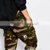 New Fashion Lady Camouflage Cargo Trousers Wholesale thumbnail-4