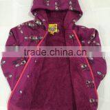 OEM Service Winter Fleece Children Cartoon Hoodies Coat thumbnail-2