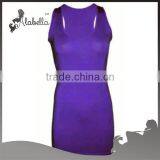 New Womens Plus Scoop Neck Racer Back Sleeveless Long Jersey Vest Top Size 16-20 thumbnail-4