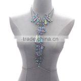 Luxury Geometric Crystal Gems Sexy Body Chain Jewelry for Pretty Girls thumbnail-3