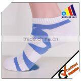 Men Soft Cotton Sport Short Striped Full Ankle Casual Socks Calf Crew thumbnail-1