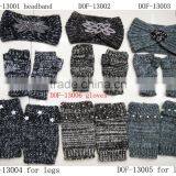 Fashion New Acrylic Fantacy Crochet Headband for Legs Hands thumbnail-1