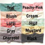 New Styles Factory Wholesale Chiffon Soft Textile Cute Baby Headband thumbnail-6