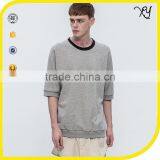 2017 Wholesale Factory Price Short Sleeve Sweatshirt White t Shirt thumbnail-1
