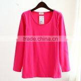 Made in China! Custom Made Ladies Elastic Bottom Shirt ,women Base Shirt thumbnail-3