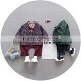 S17747A Autumn Kids Clothing Wholesale Price Three-piece Boys Gentleman Sets thumbnail-1