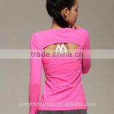 Long Sleeve Backless Yoga Wear Wholesale thumbnail-2