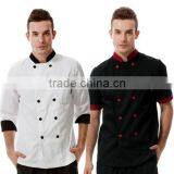 Good Quality Simple Waterproof and Oilproof French Chef Work Uniform Wholesale thumbnail-1