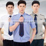 2016 Design Security Guard Uniform Shirt,OEM 100% Cotton Unisex Guards Uniforms