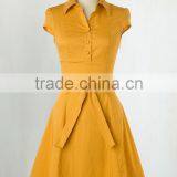 Soda Fountain Dress in Ginger thumbnail-1