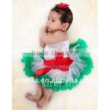Neworn Baby Red White Green Pettiskrit W27Z3B thumbnail-1