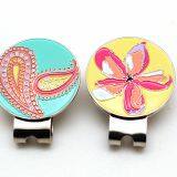 Custom Magnetic Golf Hat Clip With Ball Marker thumbnail-1