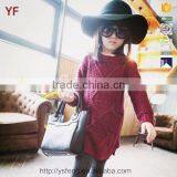 High Quality New Model Children Custom Clothing Girl' Dress With Pocktet thumbnail-1