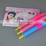 SOFT FOAM BENDY HAIR CURLER ROLLERS FOR SEXY HAIR 12pcs/set Soft Foam Anion Bendy Sponge Hair Rollers Curlers Cling thumbnail-4