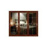 Champagne, White Powder Coated Aluminum bi Fold Doors for Residential Buliding thumbnail-1