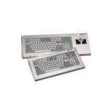 Custom Dust-proof and Liquid-proof Brushed Panel Mount Keyboard With Trackball