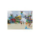 Children Aquaplay Water Playground Equipment With Water Slides , Valves , Water Cannons